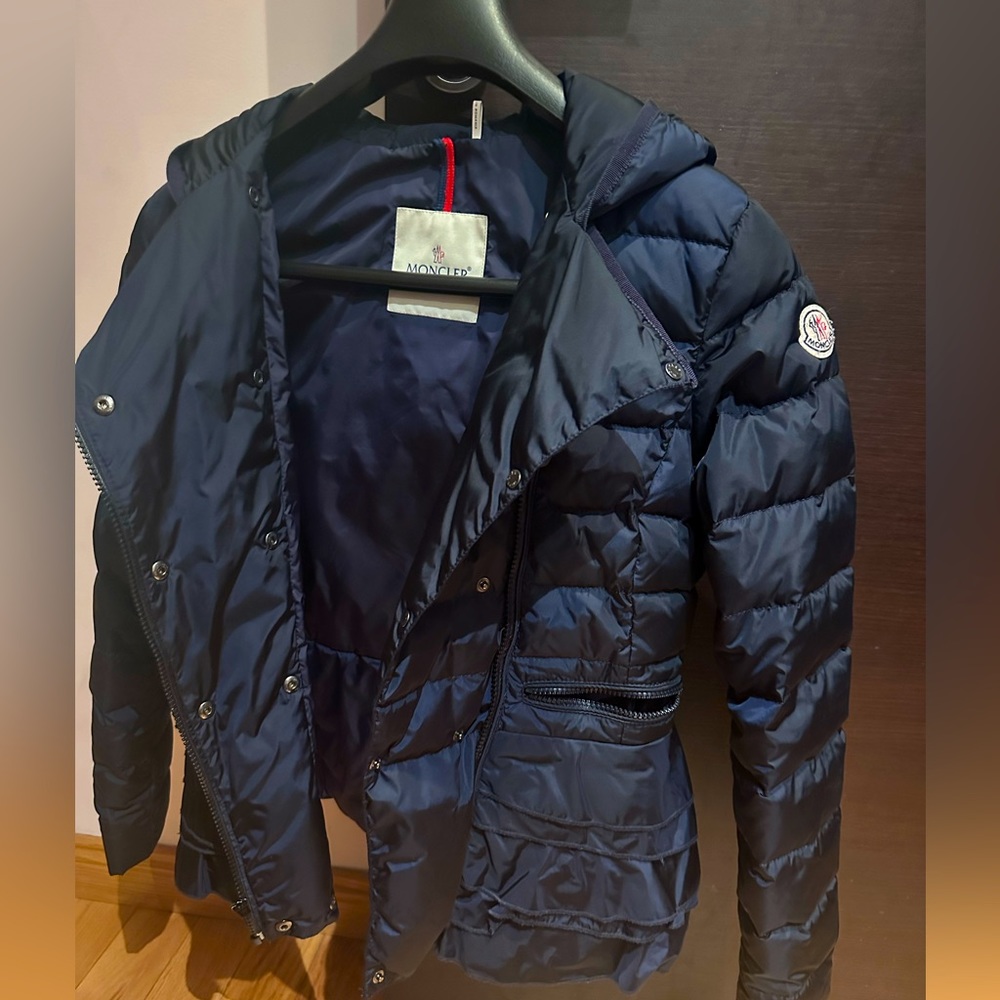 Moncler jacket. Size 14 Y.